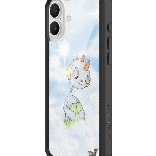 Wildflower iPhone case 16 Plus Drew Blue Clouds Pink Cute