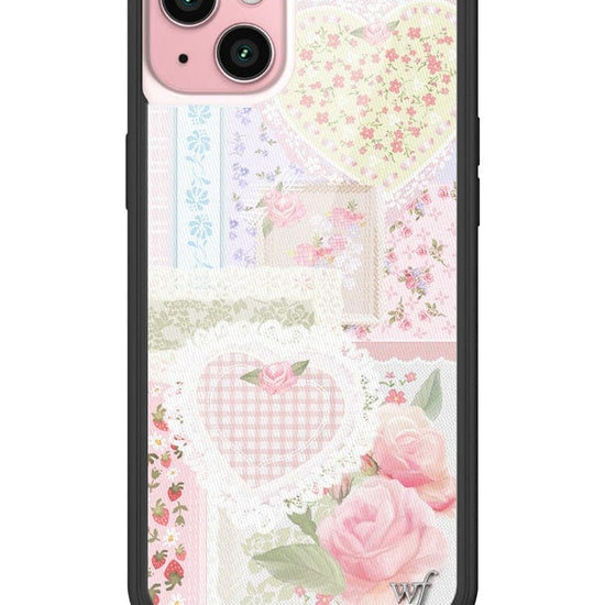 Wildflower Frilly Floral iPhone 15 Plus Case