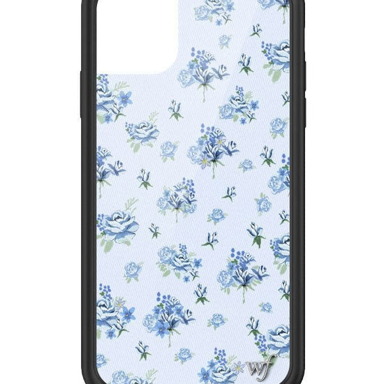 Wildflower Forget Me Not Floral iPhone 11 Case