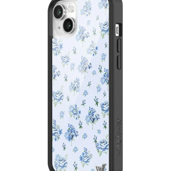 Wildflower Forget Me Not Floral iPhone 14 Case