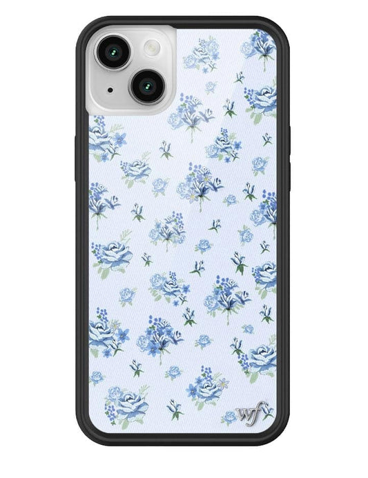 Wildflower Forget Me Not Floral iPhone 14 Plus Case