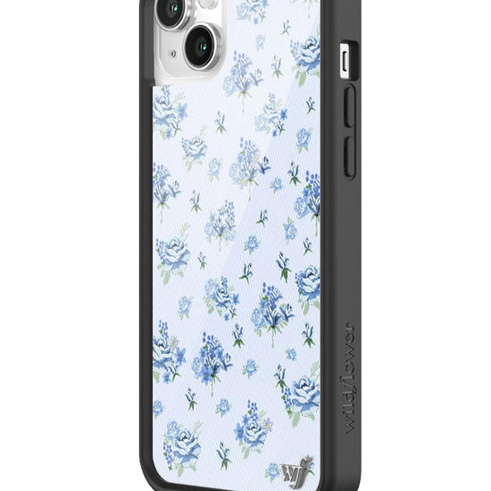 Wildflower Forget Me Not Floral iPhone 14 Plus Case