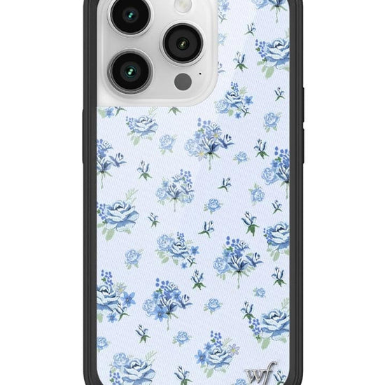 Wildflower Forget Me Not Floral iPhone 14 Pro Case