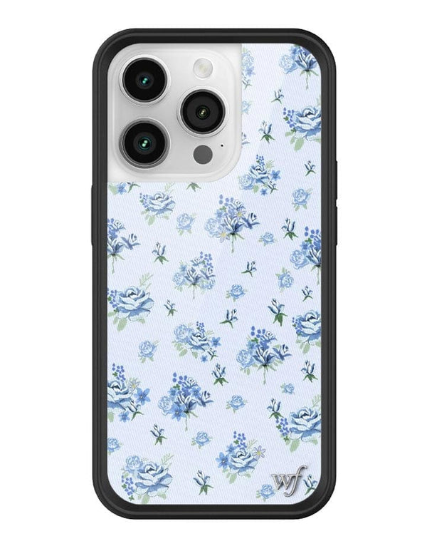 Wildflower Forget Me Not Floral iPhone 14 Pro Case