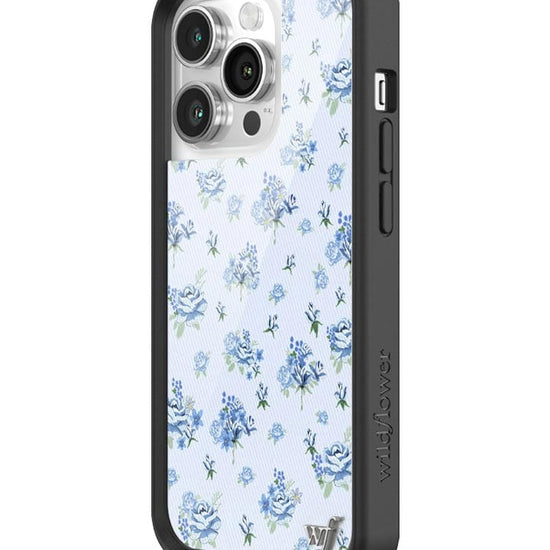 Wildflower Forget Me Not Floral iPhone 14 Pro Case