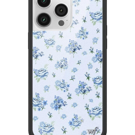 Wildflower Forget Me Not Floral iPhone 14 Pro Max Case