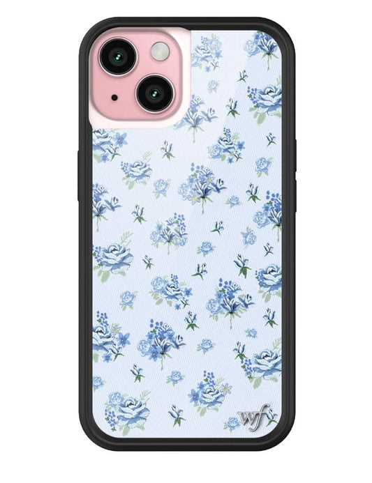 wildflower forget me not floral iphone 15