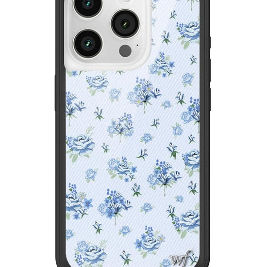 Wildflower Forget Me Not Floral iPhone 15 Pro Case