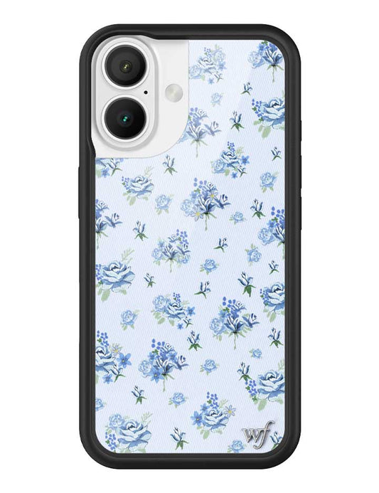 Wildflower Forget Me Not Floral iPhone 16 Case