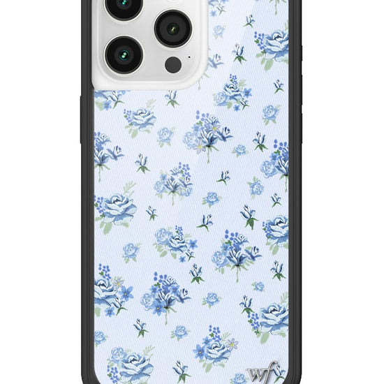 Wildflower Forget Me Not Floral iPhone 16 Pro Max Case