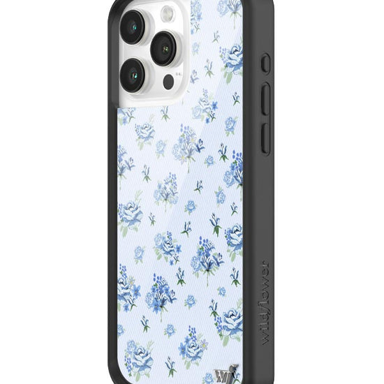 Wildflower Forget Me Not Floral iPhone 16 Pro Max Case