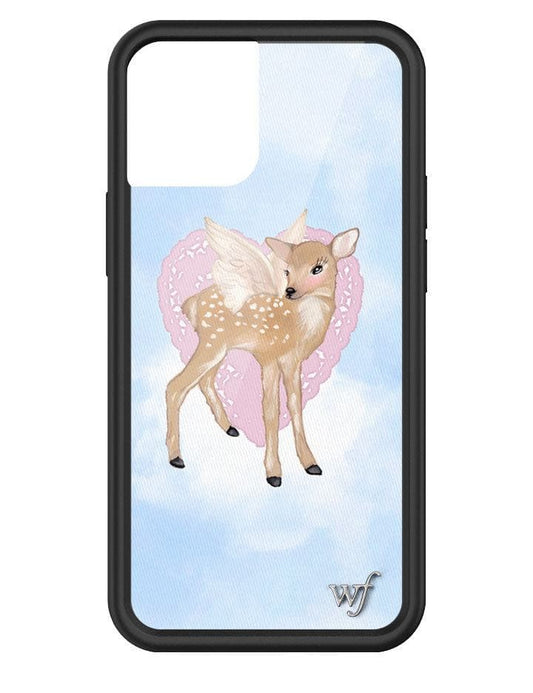 wildflower fawn angel iphone 13 mini case