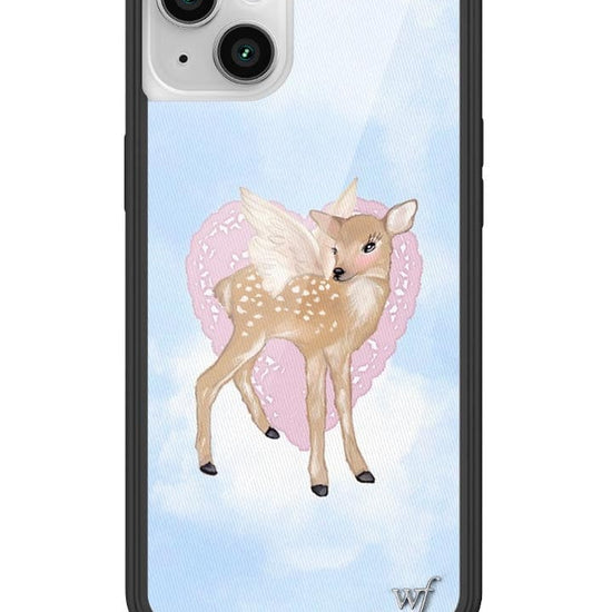 Wildflower Fawn Angel iPhone 14 Plus Case