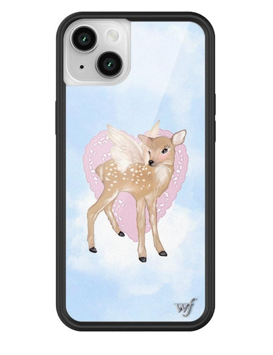 Wildflower Fawn Angel iPhone 14 Plus Case