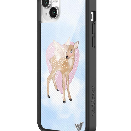 Wildflower Fawn Angel iPhone 14 Plus Case