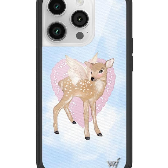 Wildflower Fawn Angel iPhone 14 Pro Case