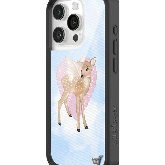 Wildflower Fawn Angel iPhone 15 Pro Case