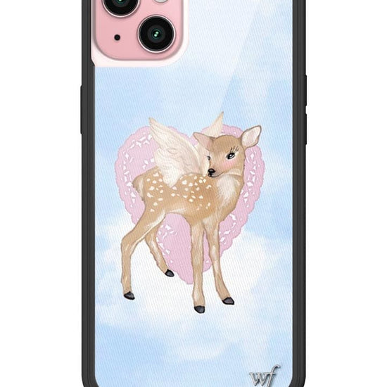 Wildflower Fawn Angel iPhone 15 Plus Case