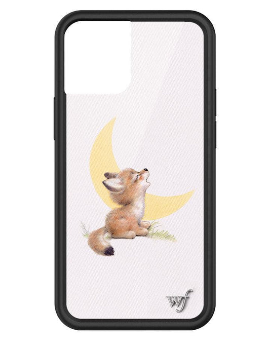 wildflower lone fox iphone 13 mini case