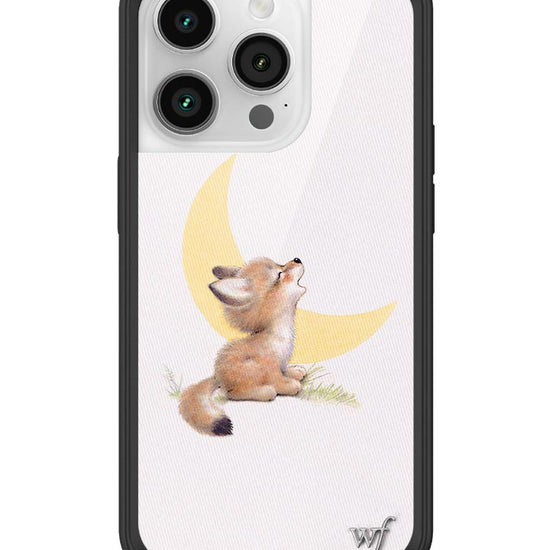 Wildflower Lone Fox iPhone 14 Pro Case