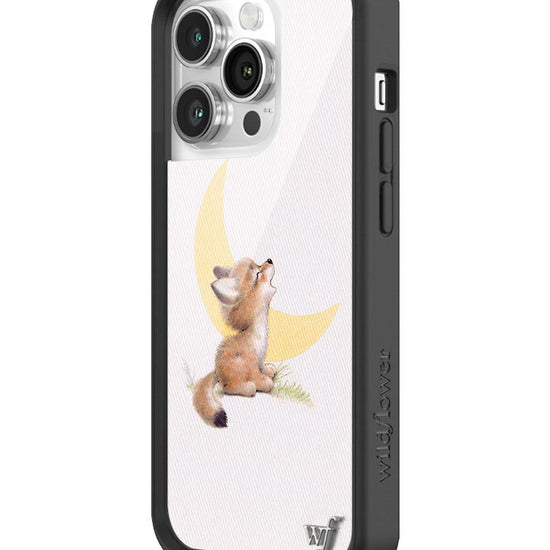 Wildflower Lone Fox iPhone 14 Pro Case