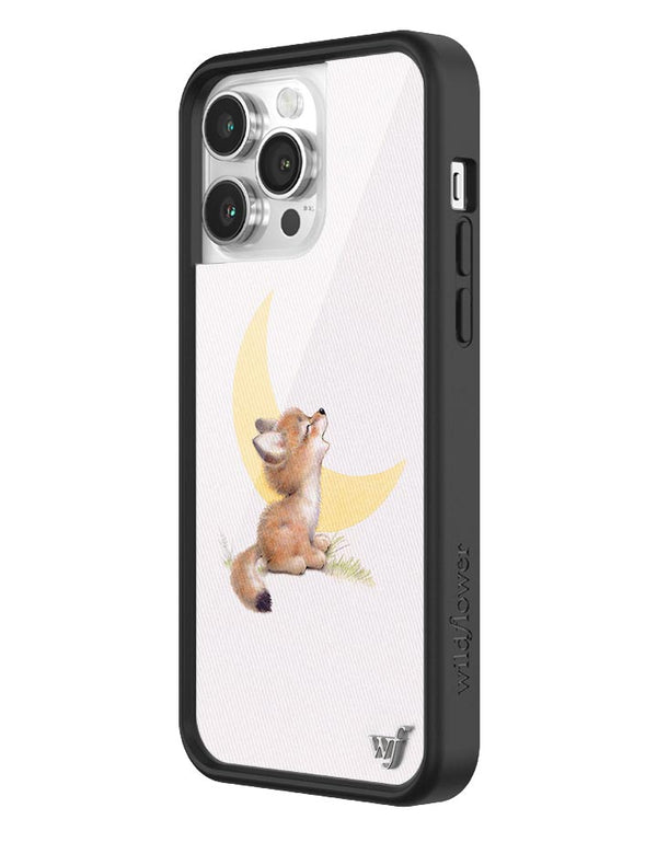 Wildflower Lone Fox iPhone 14 Pro Max Case