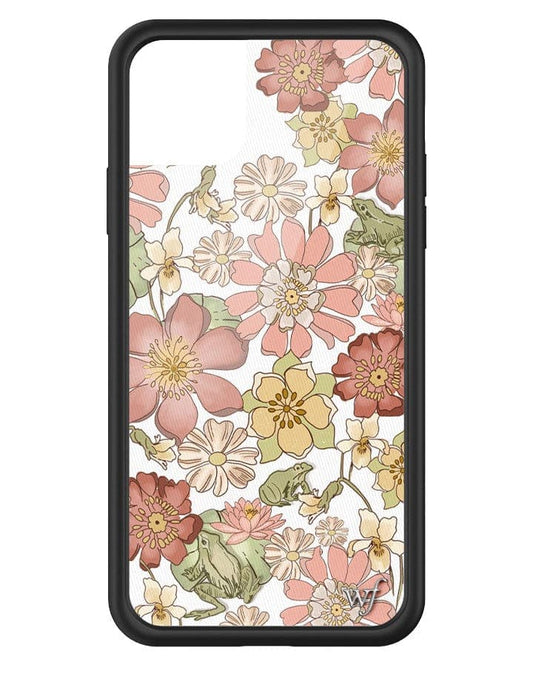 wildflower lily pad floral iphone 11 pro max case