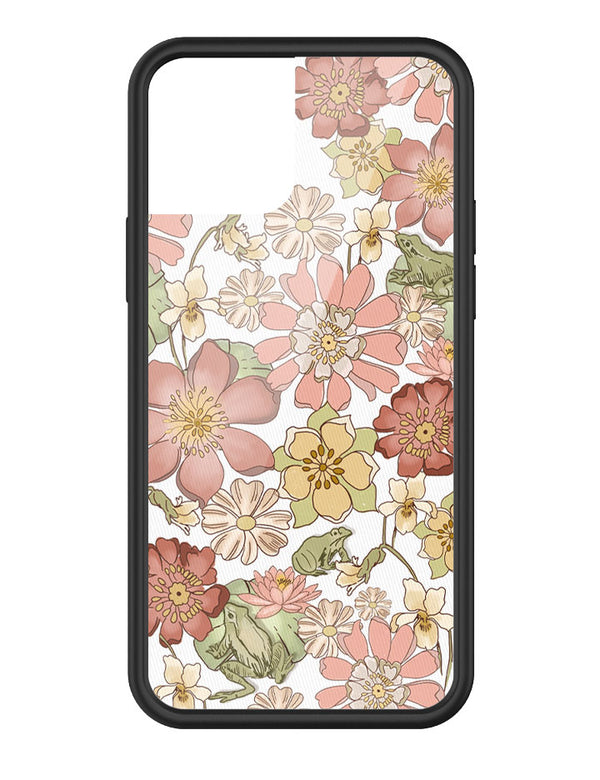 Wildflower Lilypad Floral iPhone 12 12 Pro Case