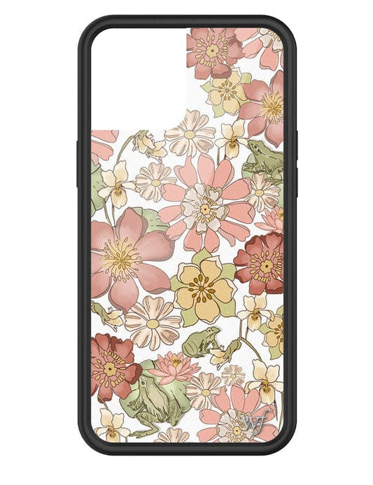 wildflower lily pad floral iphone 12 pro max case
