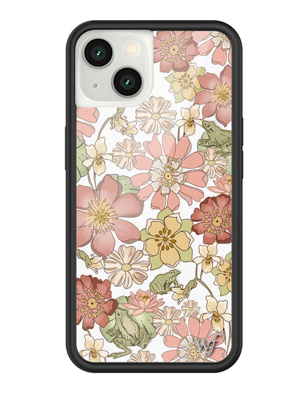 Wildflower Lilypad Floral iPhone 13 Case