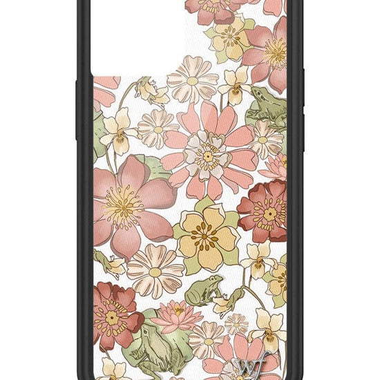 Wildflower Lilypad Floral iPhone 13 Mini Case