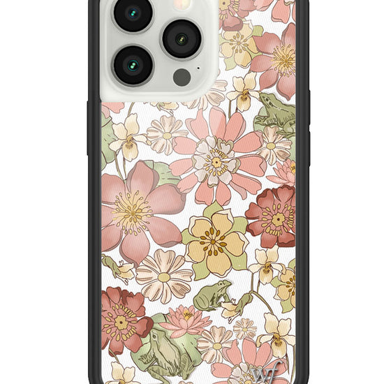 Wildflower Lilypad Floral iPhone 13 Pro Case