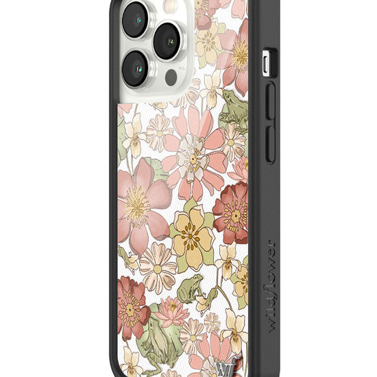 Wildflower Lilypad Floral iPhone 13 Pro Case