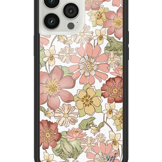 Wildflower Lilypad Floral iPhone 13 Pro Max Case