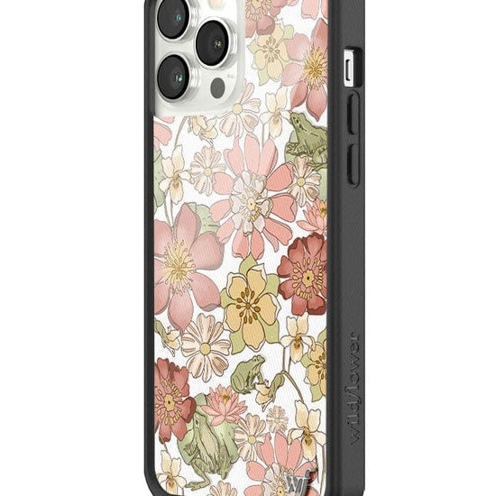 Wildflower Lilypad Floral iPhone 13 Pro Max Case