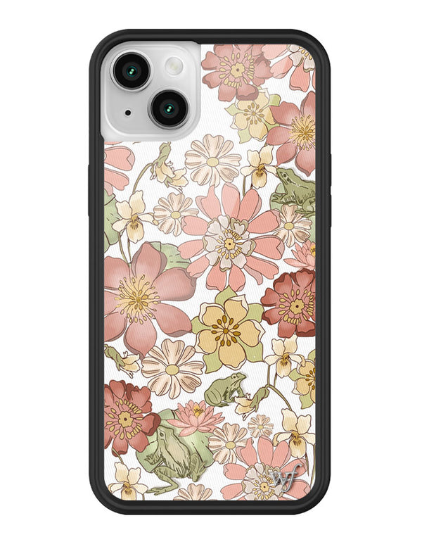 Wildflower Lilypad Floral iPhone 14 Case