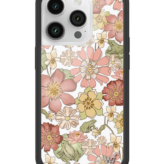 Wildflower Lilypad Floral iPhone 14 Pro Case