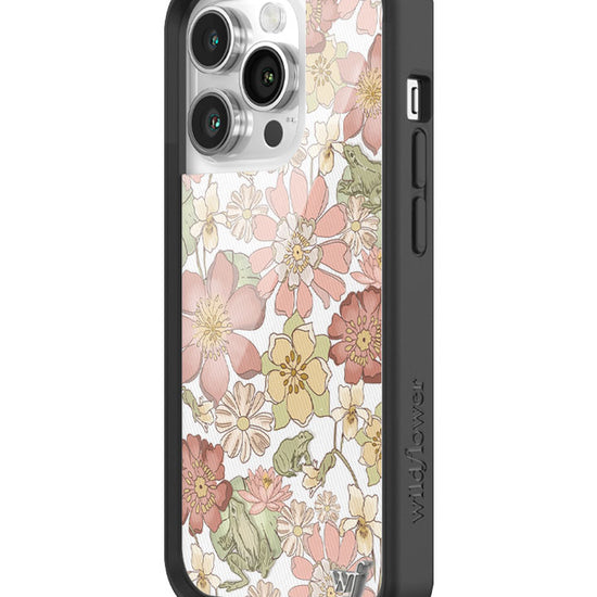 Wildflower Lilypad Floral iPhone 14 Pro Case