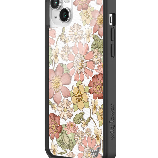 Wildflower Lilypad Floral iPhone 14 Plus Case