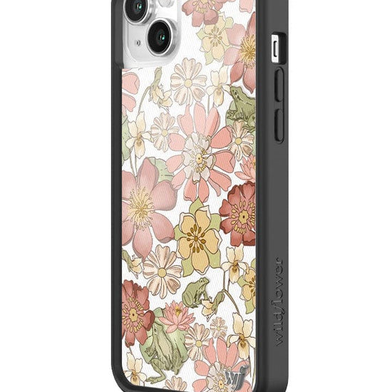 Wildflower Lilypad Floral iPhone 14 Plus Case