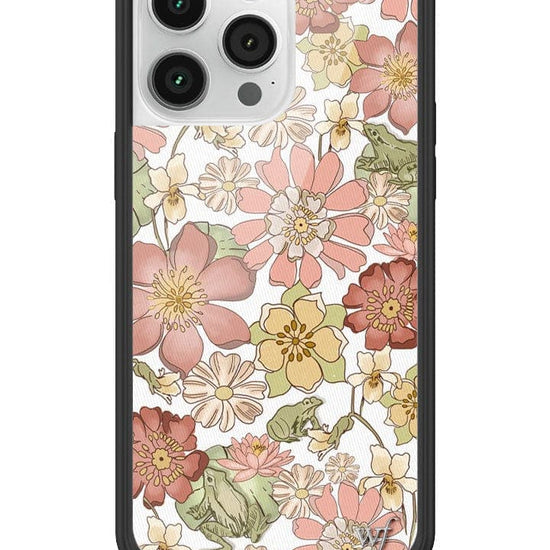 Wildflower Lily Pad Floral iPhone 14 Pro Max Case