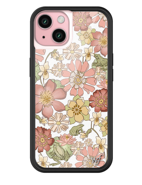 Wildflower Lilypad Floral iPhone 15 Case