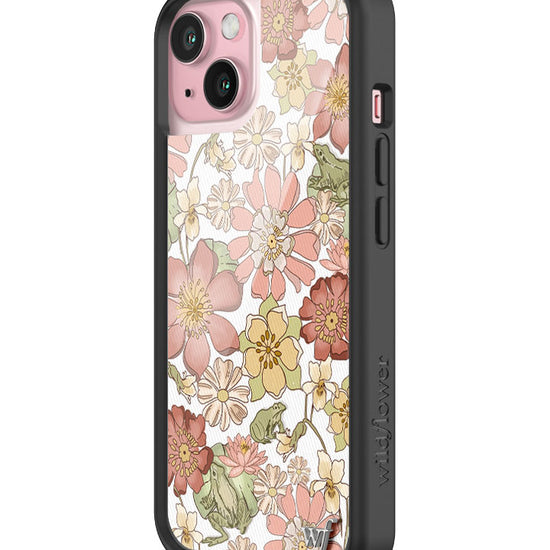 Wildflower Lilypad Floral iPhone 15 Case