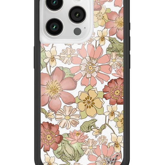 Wildflower Lilypad Floral iPhone 15 Pro Case