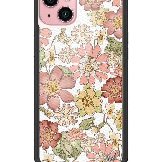 Wildflower Lily Pad Floral iPhone 15 Plus Case