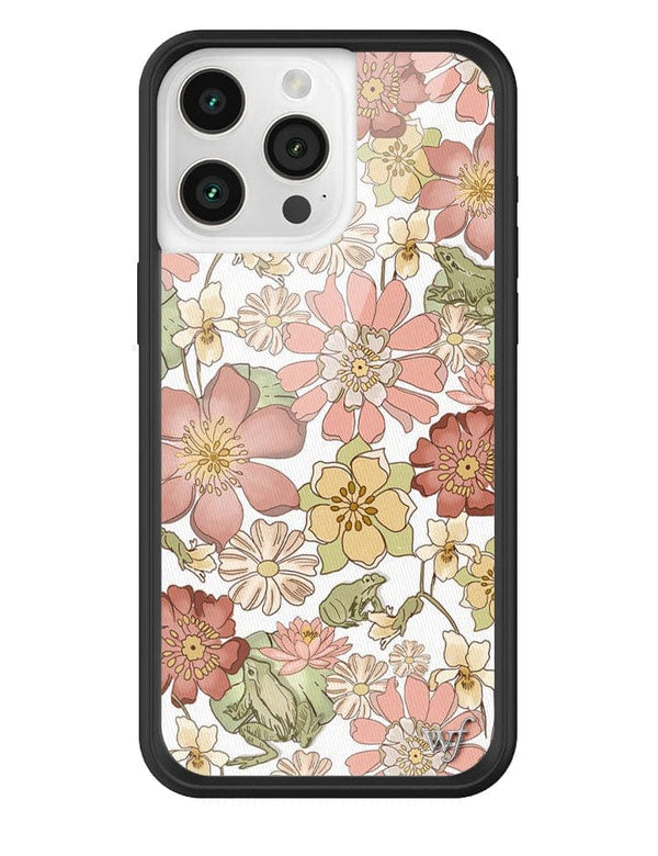 Wildflower Lilypad Floral iPhone 15 Pro Max Case