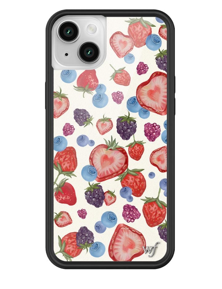 Wildflower Fruit Tart iPhone 14 Plus Case Wildflower Cases