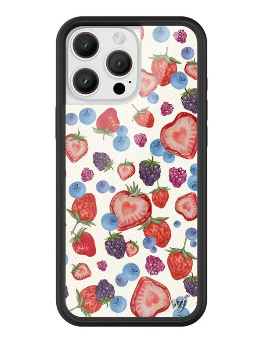 Wildflower Fruit Tart iPhone 16 Pro Max Case