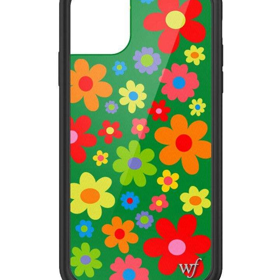 wildflower bloom iphone 11 pro case