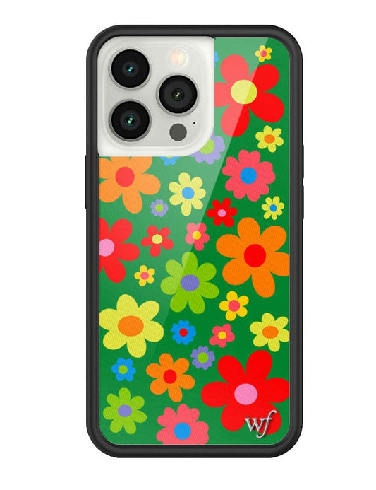 wildflower bloom iphone 13 pro case